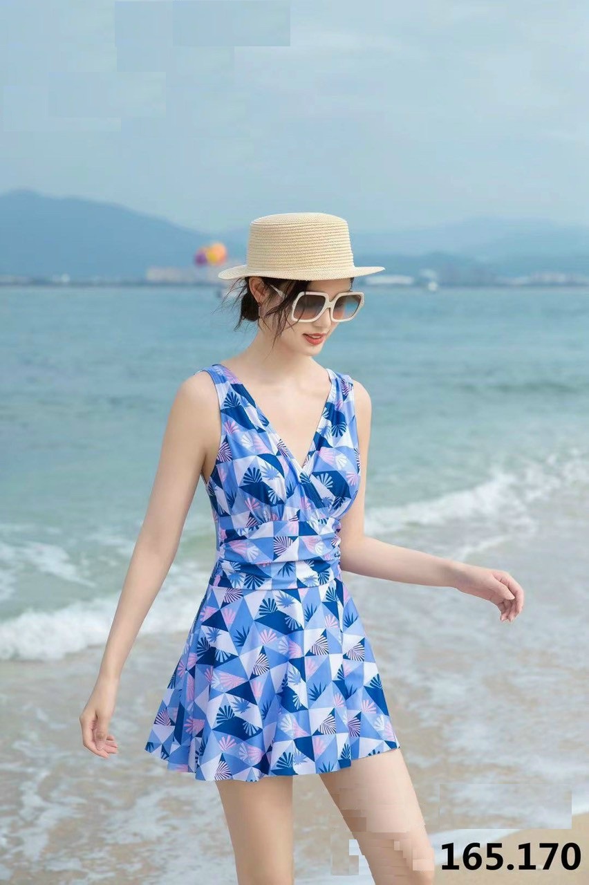 Váy Đi Bơi Đi Biển Thun Dày Cao Cấp