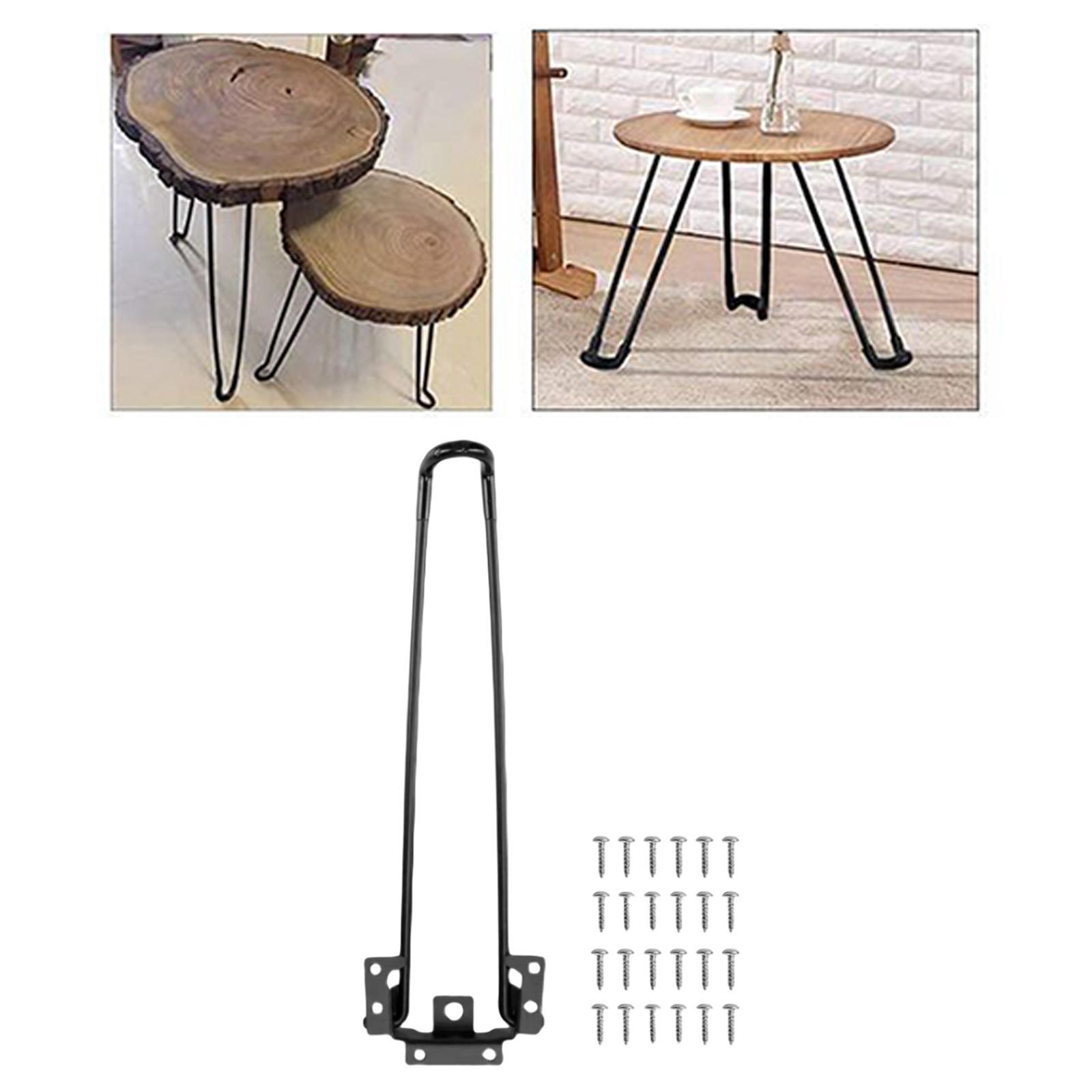 Foldable Hairpin Leg Folding Table Leg DIY Bench Leg for Coffee End Tables