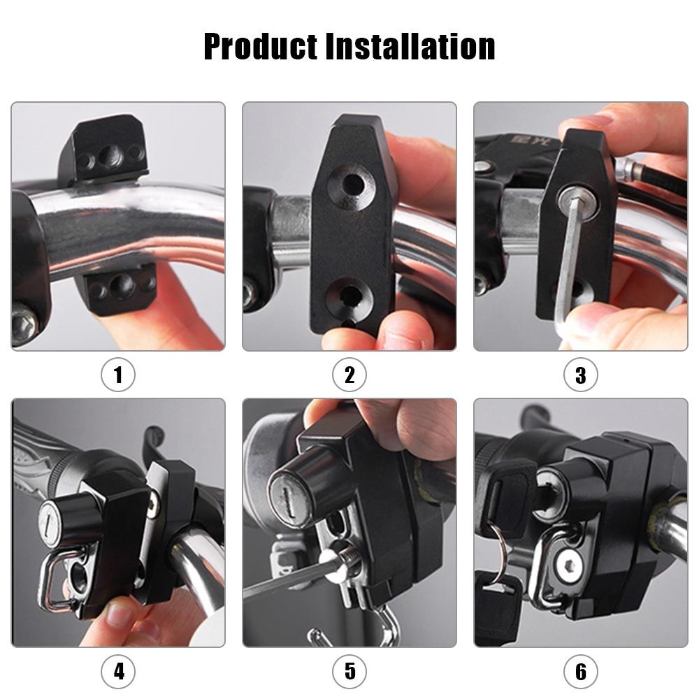 Ổ khóa tay cầm chống trộm cho xe máy