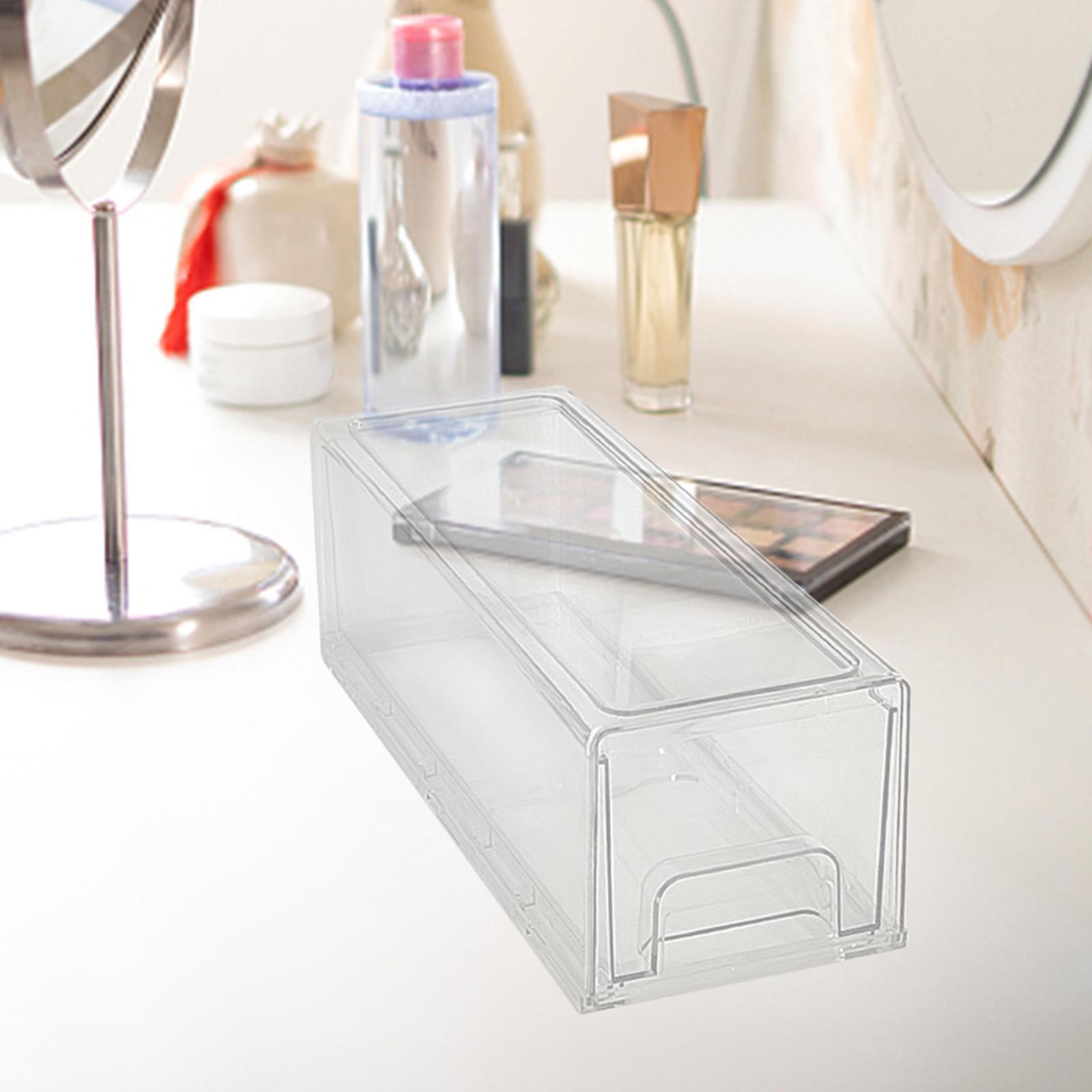 Cosmetic Organiser Case Multifunctional Transparent Desktop Drawer Organizer