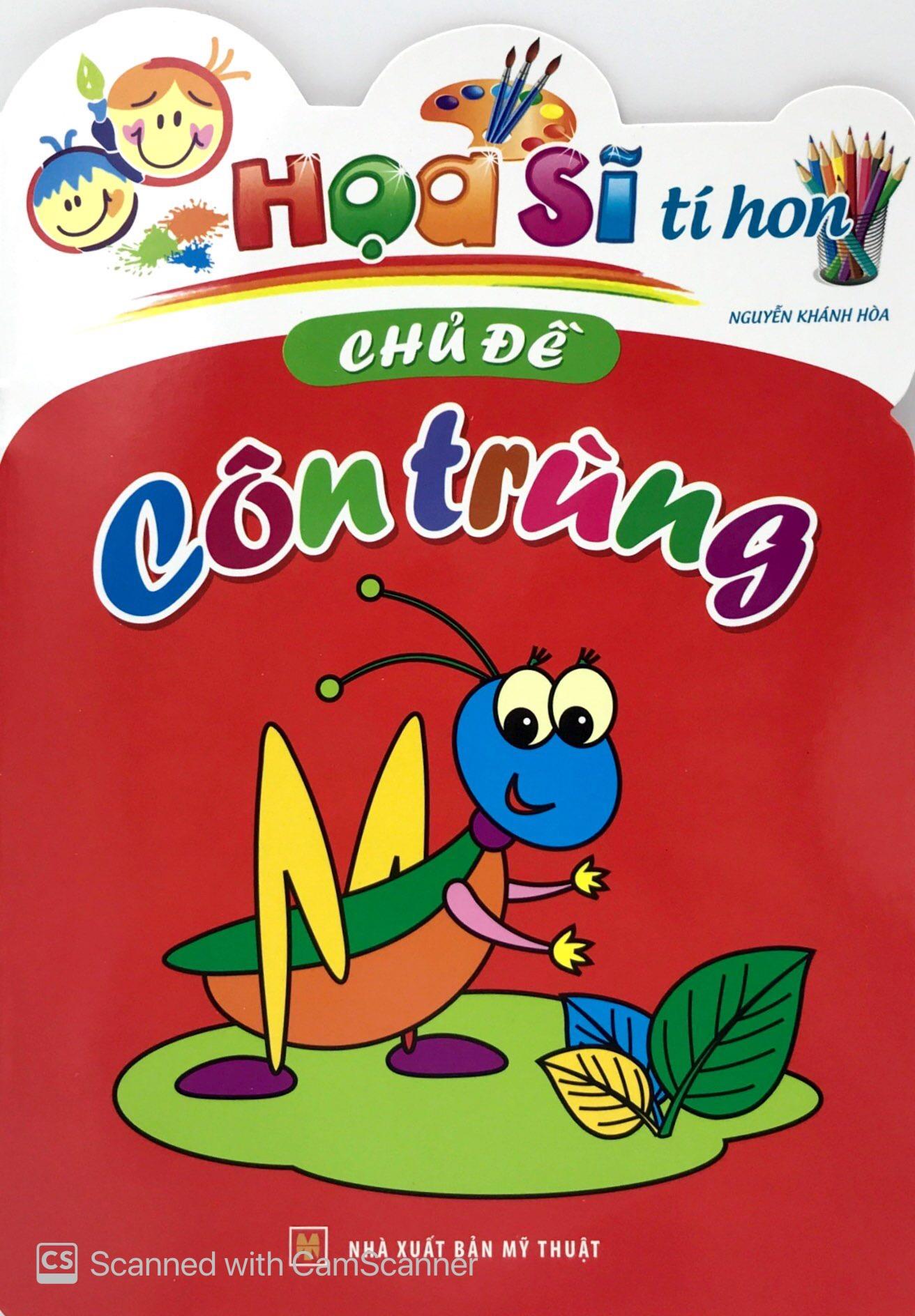 Họa Sĩ Tí Hon - Côn Trùng (Tái Bản)