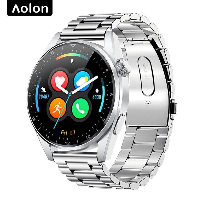 Aolon Smart Watch Men Full Touch Screen Sport Sport Watch