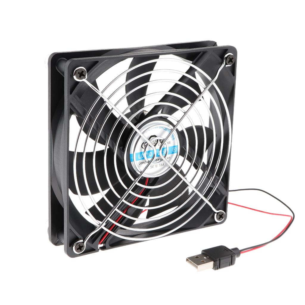 USB Fan Silent Cooler Portable Table Fan For Desktop Computer