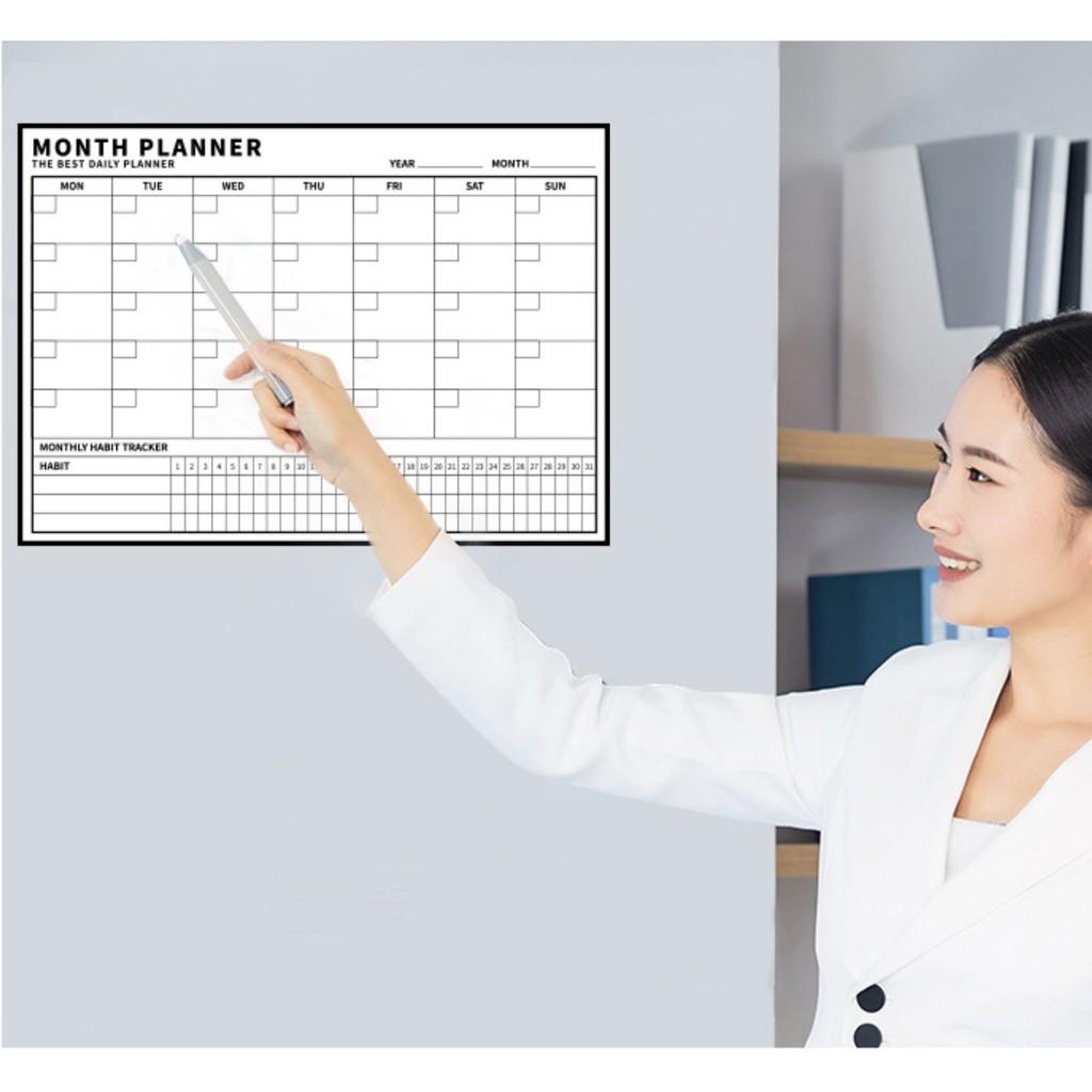 Bảng Quản lý kế hoạch từ tính nam châm Magnetic Planner