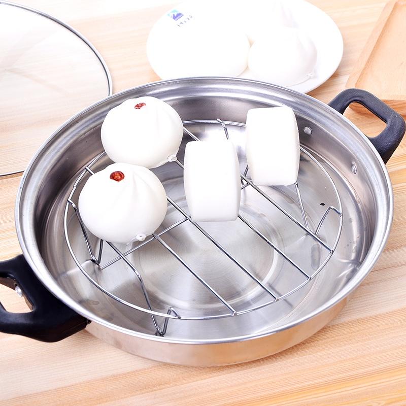Vỉ hấp inox 4 bốn chân đa năng tiện lợi