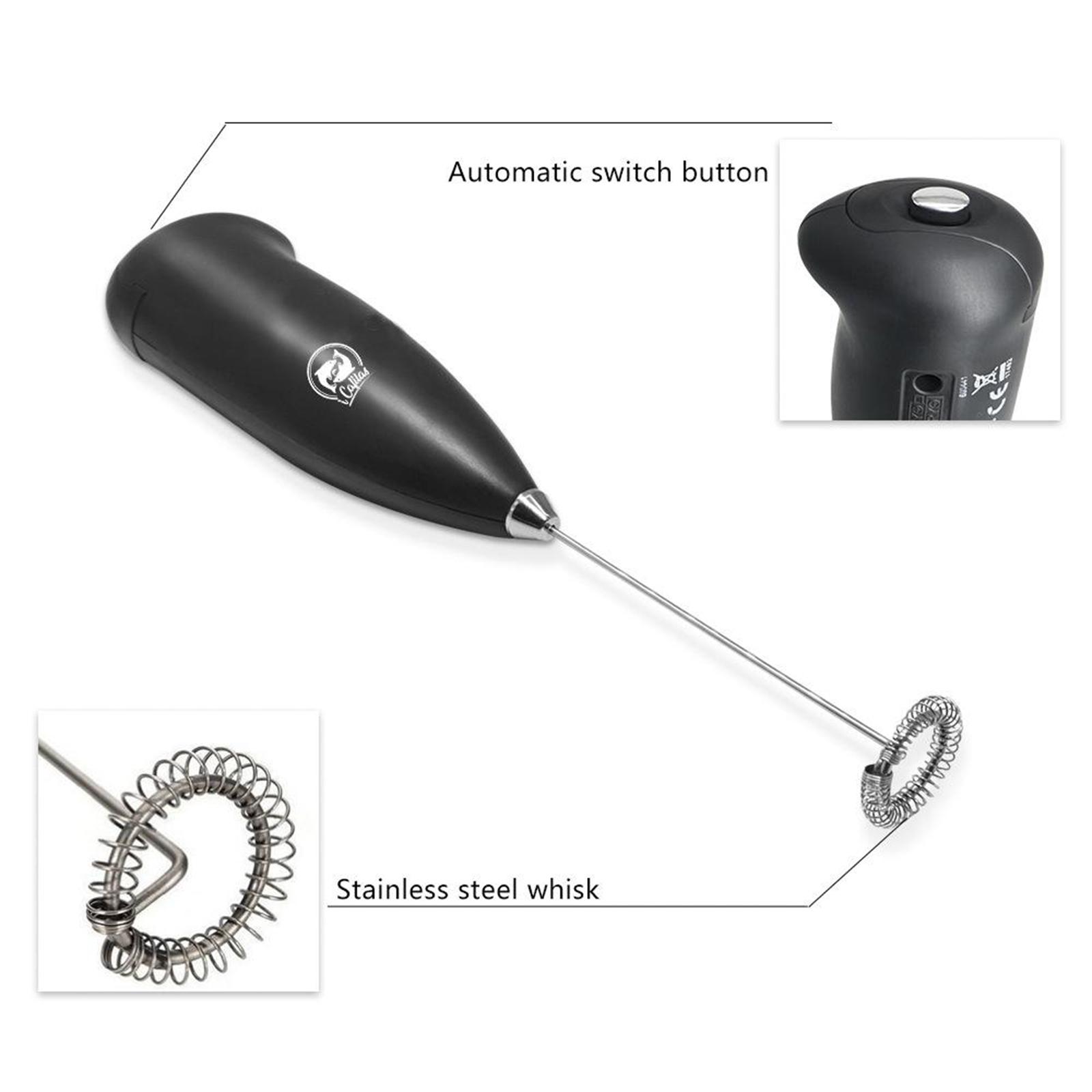 Durable Drink Mixer Handheld Coffee Blender, Cream Stirrer, Egg Mixer Kitchen Blender Electric Milk Frother