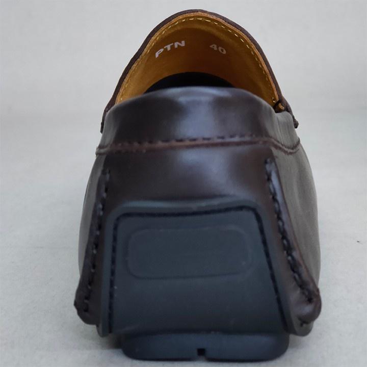 Giày Mọi Nam Đế Âm Da Bò Thật TiTi ĐÔ Cao Cấp GDA2025d