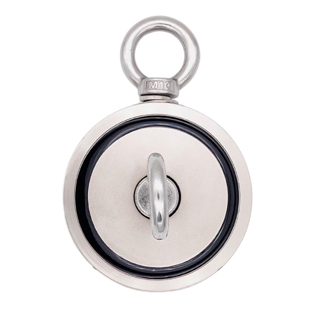 Nam châm cứu hộ đa năng 2 móc D60X23MM