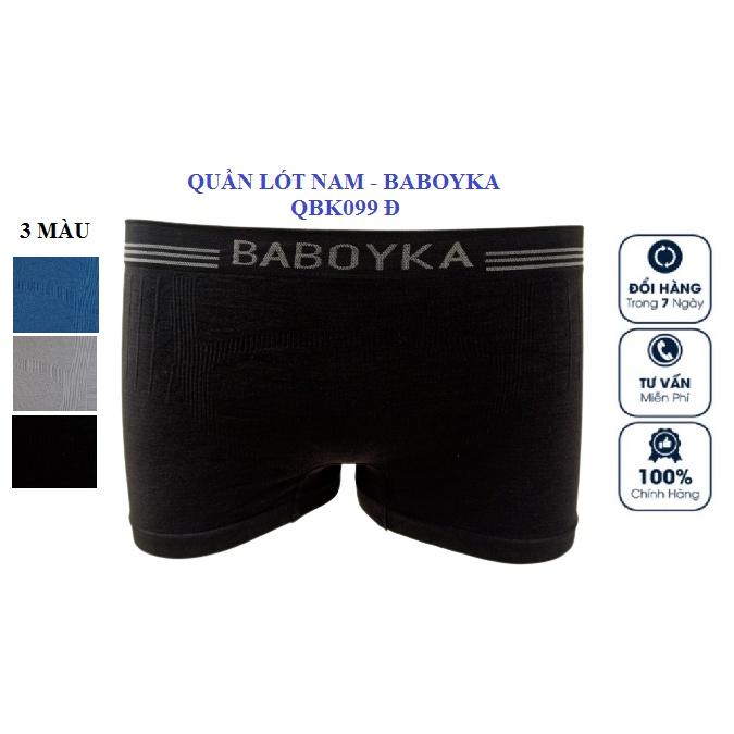 COMBO 3 Quần Lót Nam Co Giãn 4 Chiều Dệt Liền Chất Liệu Bambo Thoáng mát Khi Mặc Thương Hiệu BABOYKA