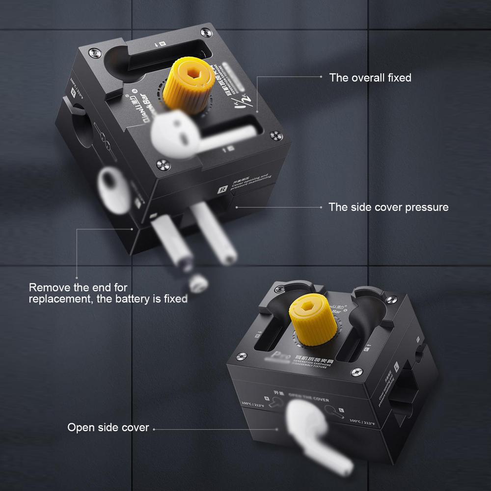 Tai Nghe Sửa Chữa Tháo Lắp Đèn Tai Nghe Nhét Tai Không Dây Pin Loại Bỏ Bảo Trì Giá Đỡ Indentation-less Tai Nghe Kẹp