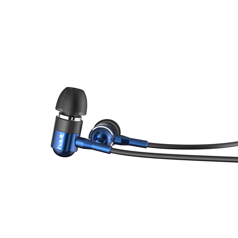 Tai nghe thể thao có dây nhét tai chống ồn In-ear Havit HV-L670 - Hàng chính hãng