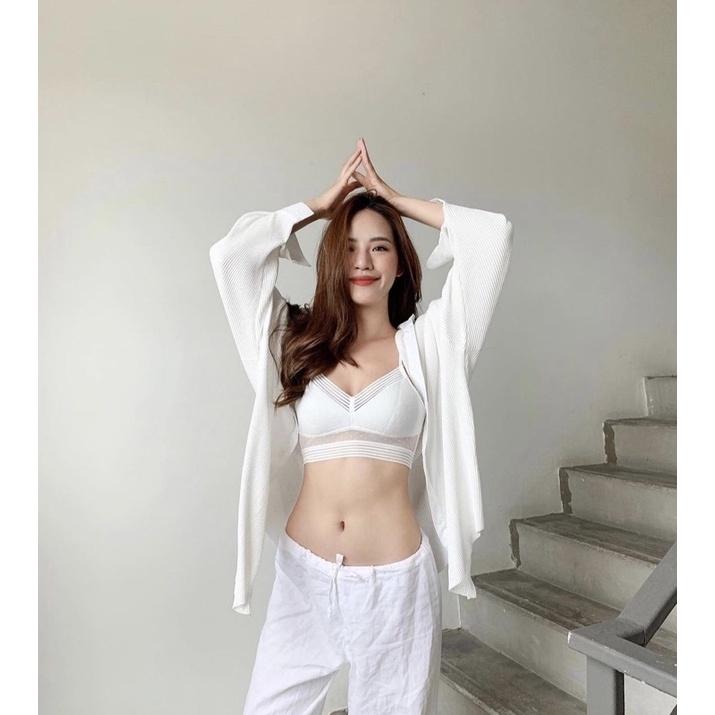 Áo sơ mi Oversize vải dập li