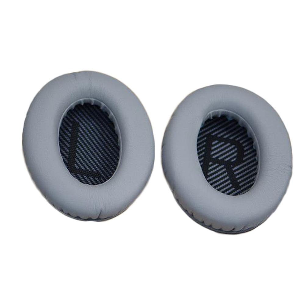 Phụ kiện thay thế miếng đệm tai QC35, Phụ kiện đệm miếng đệm tai thay thế QuietComfort 35 II Tương thích với Bose QC 35 II/QC 35 Màu sắc: trắng Thảm đen LR