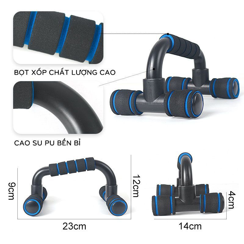 Dụng cụ hít đất chữ U, chống đẩy tập Gym Sportslink SK057