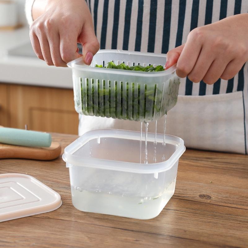 Hộp Nhựa Đựng Bảo Quản Hành Tỏi Đa Năng Tiện Dụng