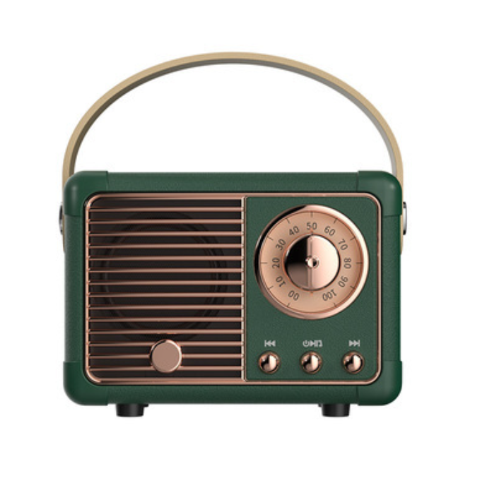 Loa bluetooth retro hm11 máy nghe nhạc retro cổ điển âm thanh stereo trang trí di động loa mini trình phát nhạc du lịch