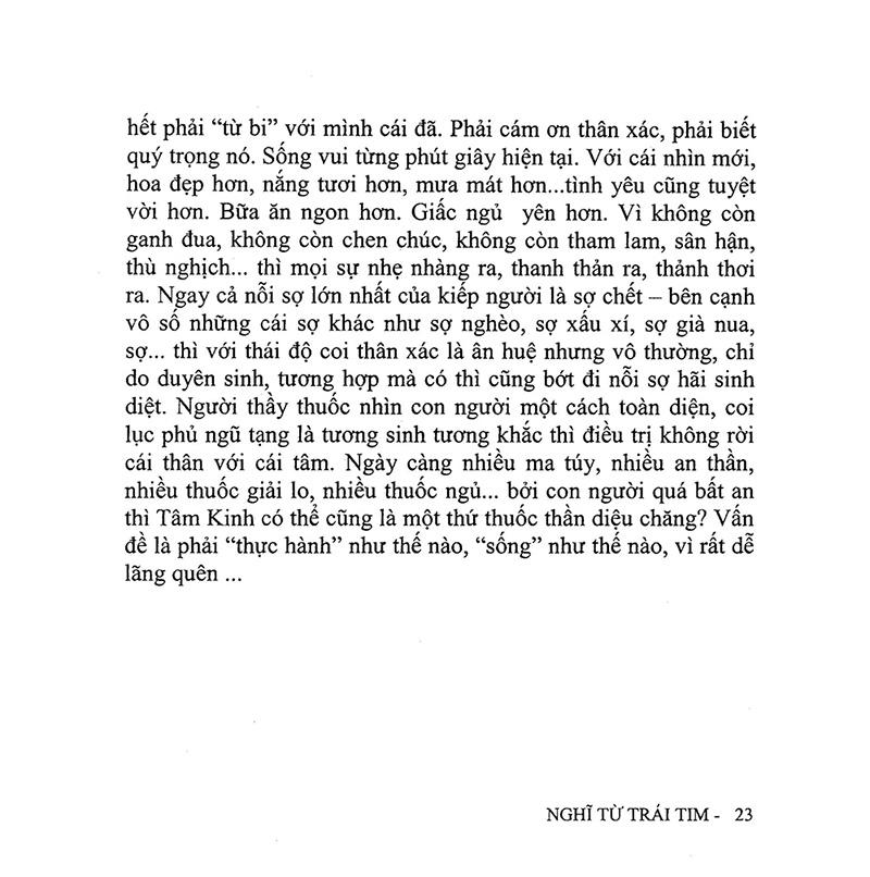 Sách Nghĩ Từ Trái Tim (Tái Bản 2020)