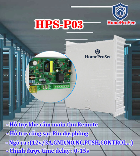 Bộ Khóa Từ Hút Thông Minh HomeProSec HPS- EMLBASIC ( M4P3)