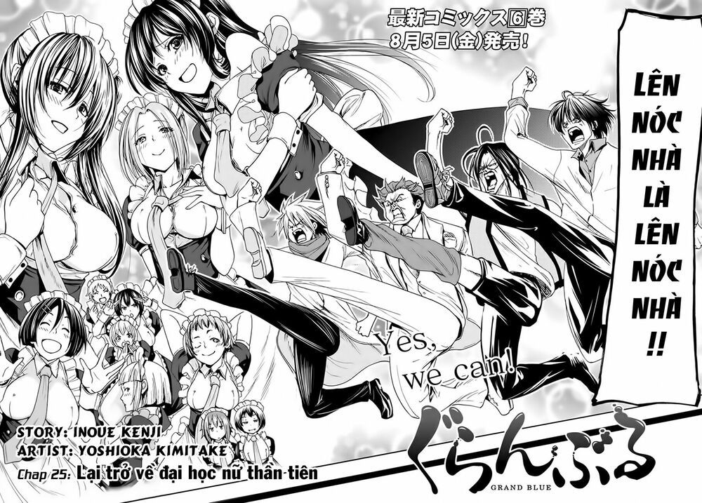 cô gái thích lặn - grand blue chapter 25 2