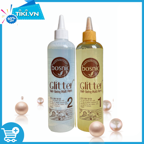 [Dành cho salon chuyên nghiệp] Thuốc Uốn Đa Năng Keratin Ngọc Trai BOSNIC 400ML