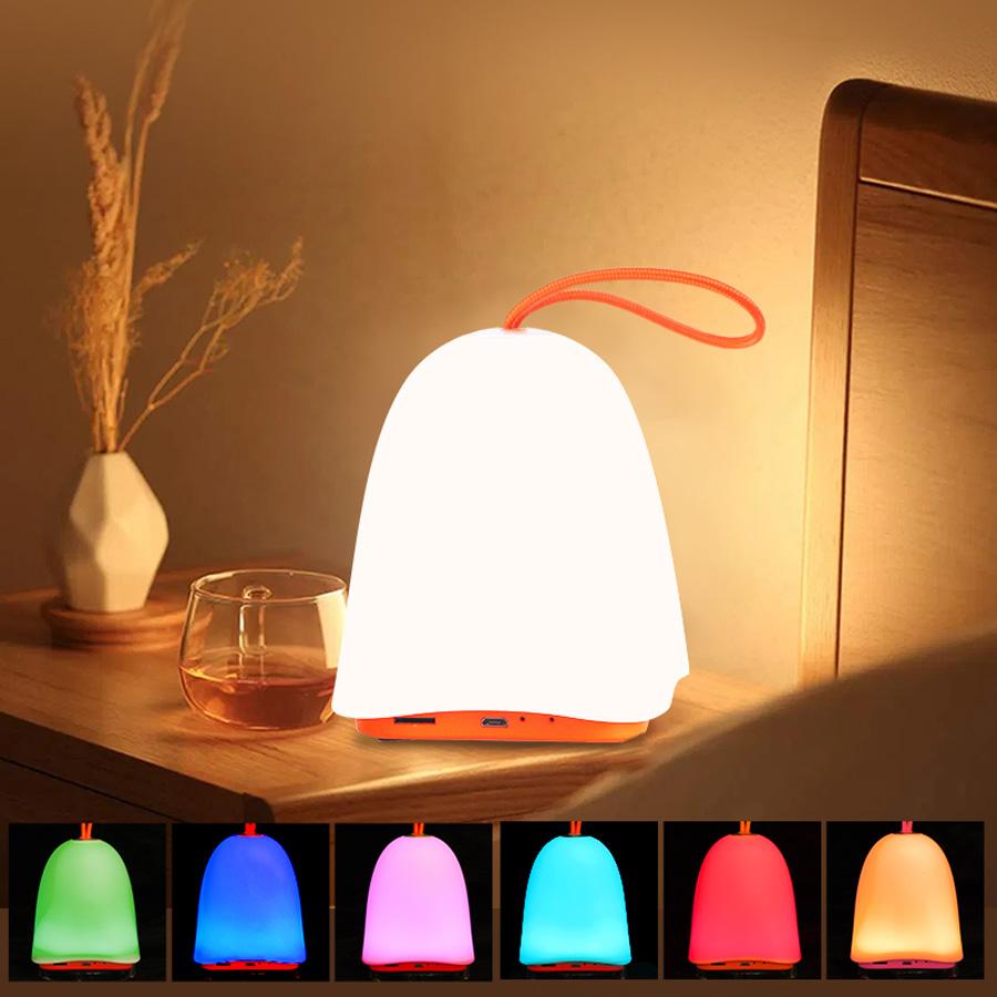 Egolden Mới di động không dây di động Bluetooth Audio Creatable LED di động đánh bại ánh sáng ánh sáng ánh sáng trong loa Bluetooth Bán hàng tốt Color: grey Set Type: Speaker