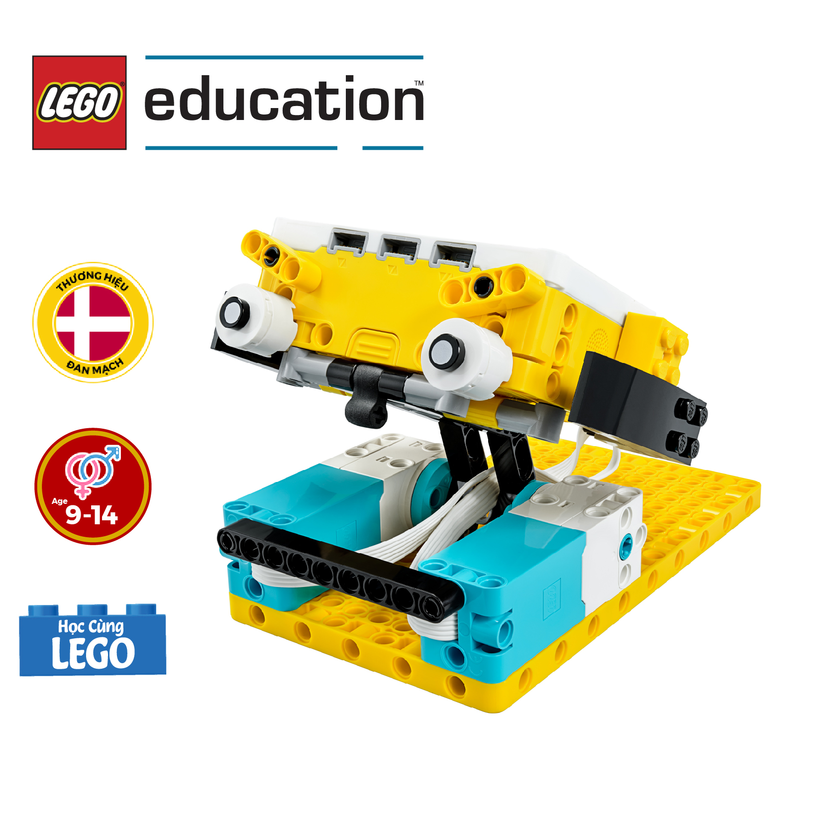 Đồ Chơi LEGO EDUCATION Bộ Kỹ Sư Robot Spike Prime Cơ Bản 45678