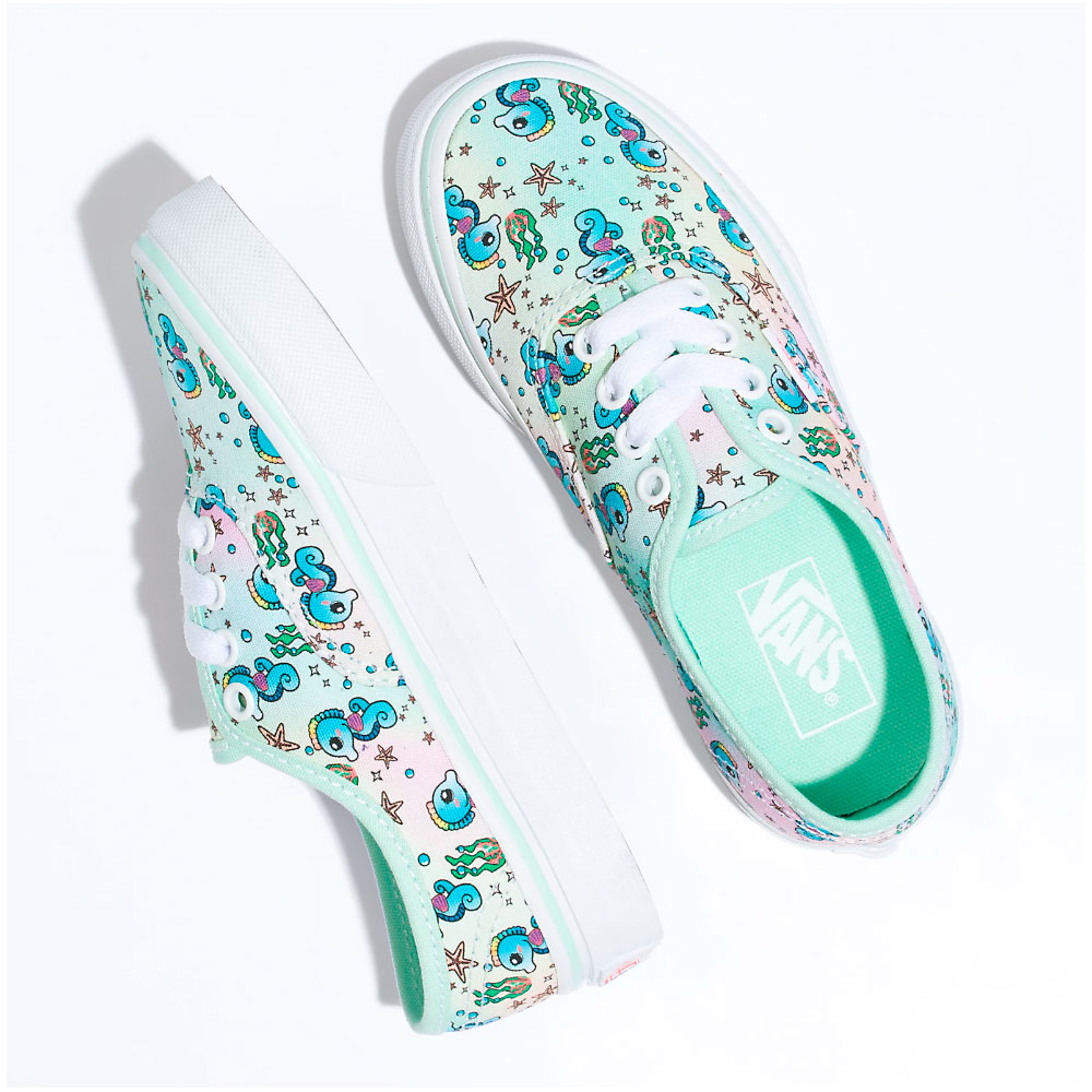 Giày Trẻ Em Vans  Uy Authentic Rainbow Seahorse ( KID) VN0A3UIVZQP