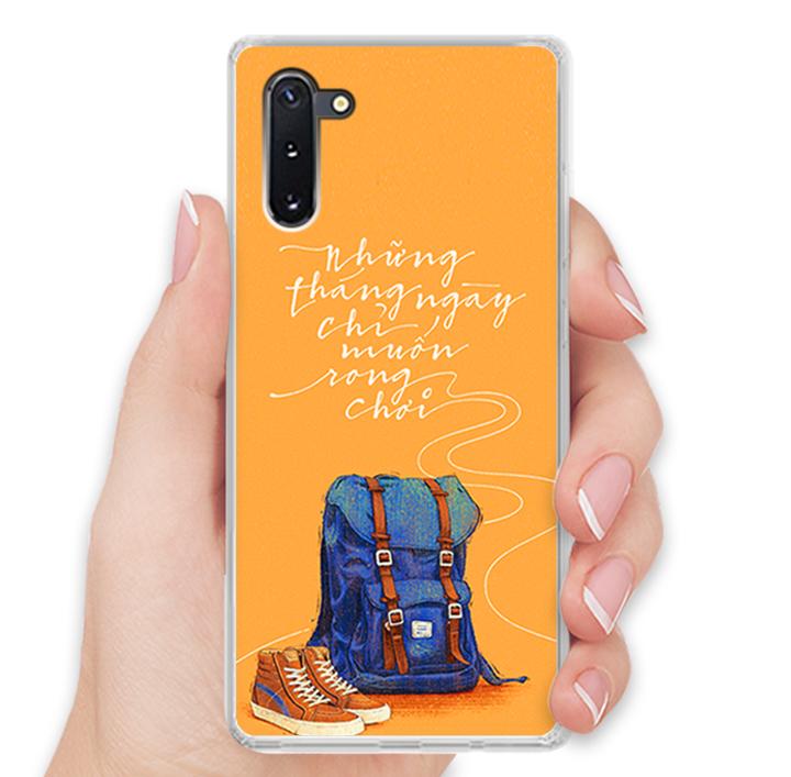 Ốp lưng dẻo Samsung Galaxy Note 10 - 0215 NGAYTHANGRONGCHOI - Hàng Chính Hãng