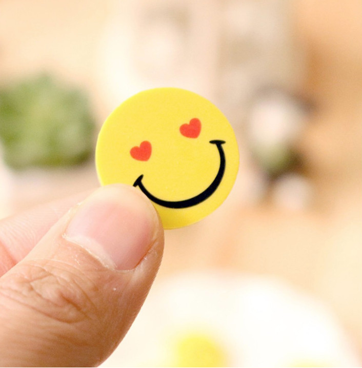 Bộ Cục Tẩy Hình EMOJI Cực Dễ Thương - Cục Gôm Tẩy Bút Chì Cho Bé