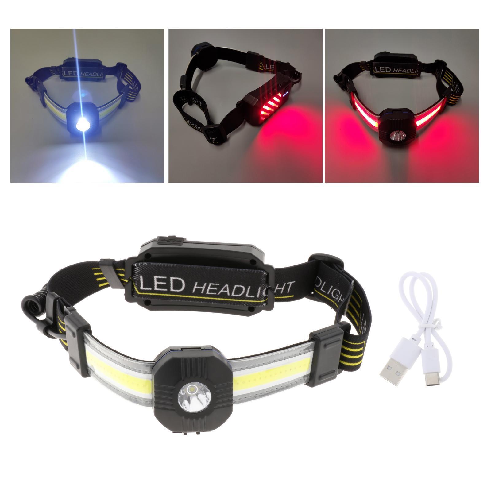 7 Mode  Rechargeable Head  Walking Hiking Fishing