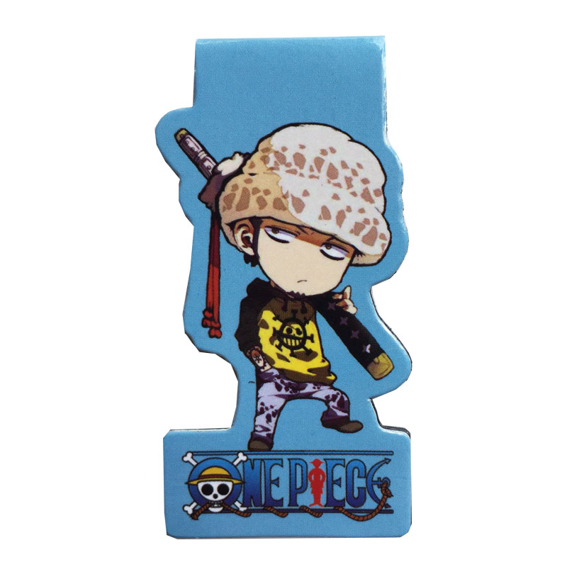 Bộ 6 Đánh Dấu Sách Bookmark Nam Châm Đảo Hải Tặc One Piece