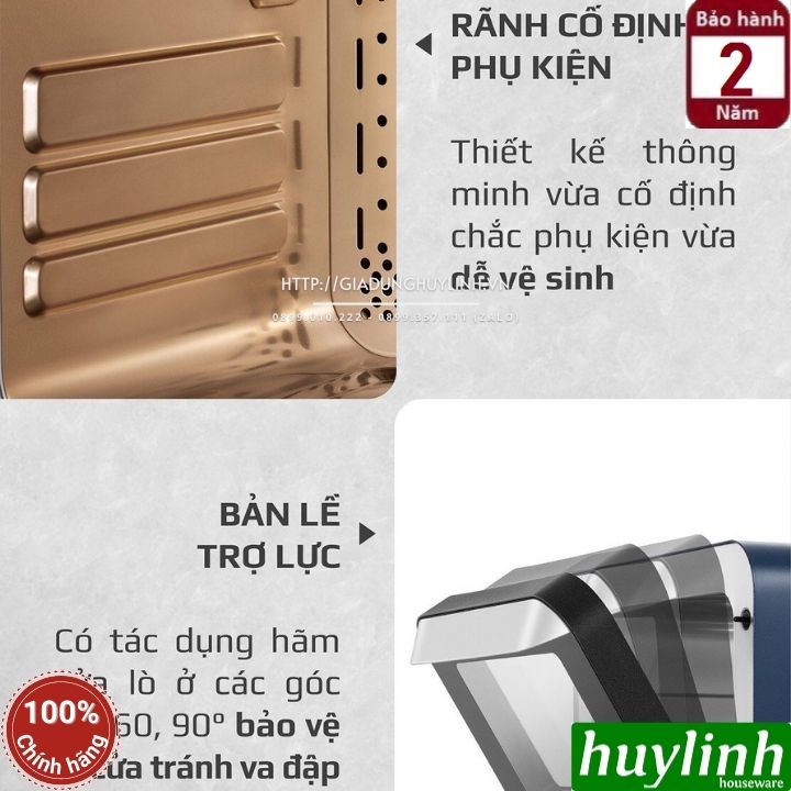 Nồi chiên không dầu - hấp hơi nước Olivo SF18 - 18 lít - 50 menu - Hàng chính hãng