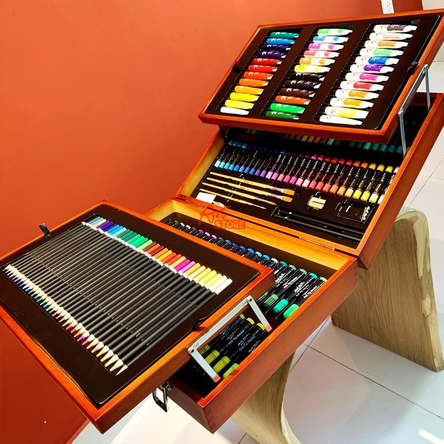 Bộ màu vẽ đa năng Mont Marte 174pcs