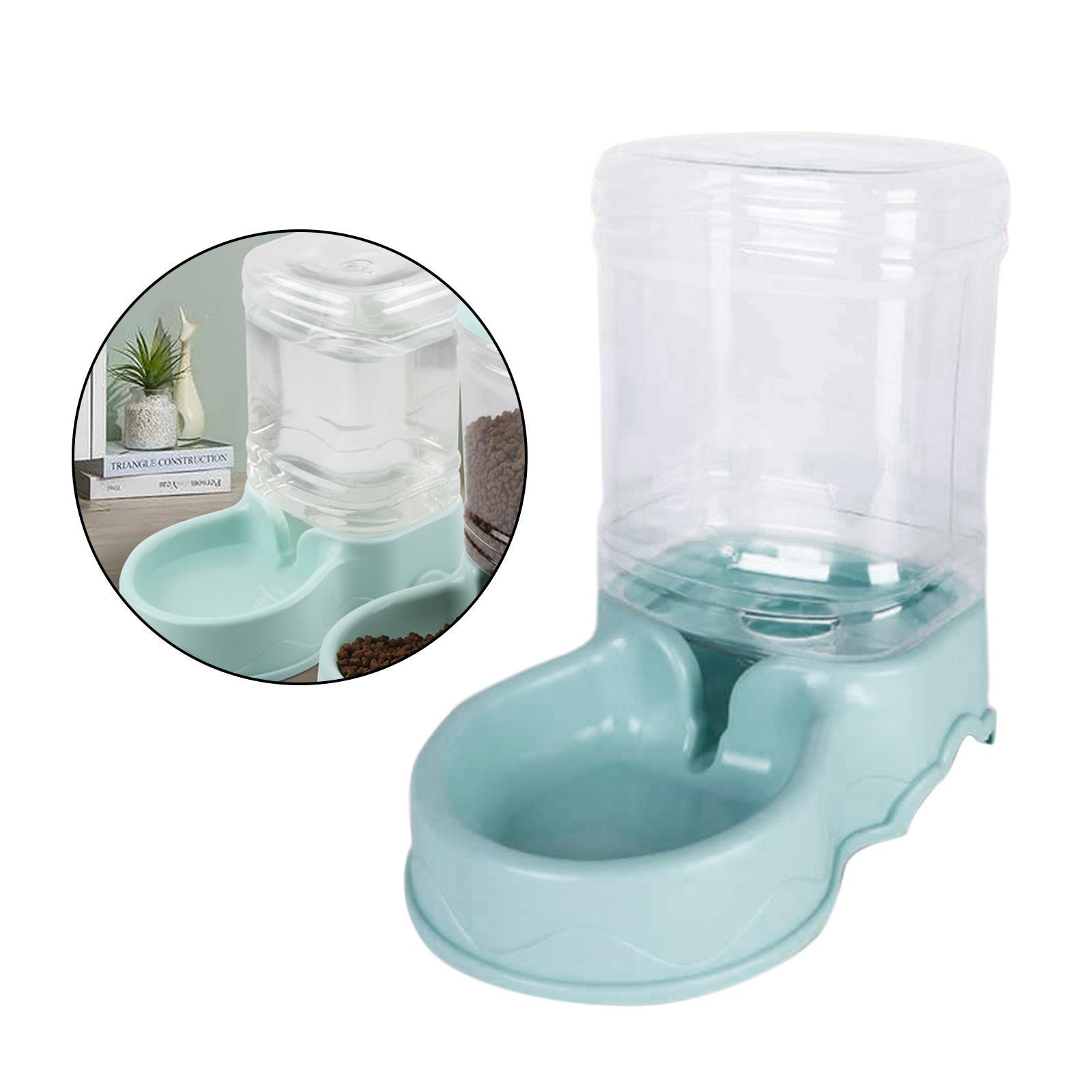 2 pieces 3.5L Dogs Cats Large Water Feeder WATER DISPENSER Food Feeder