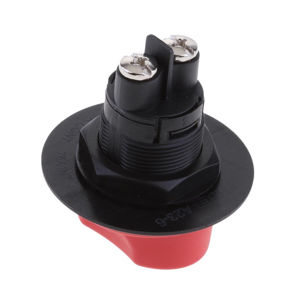2pcs Battery Power Cut Off Switch Isolator for Marine Boat Car Vehicle 50A