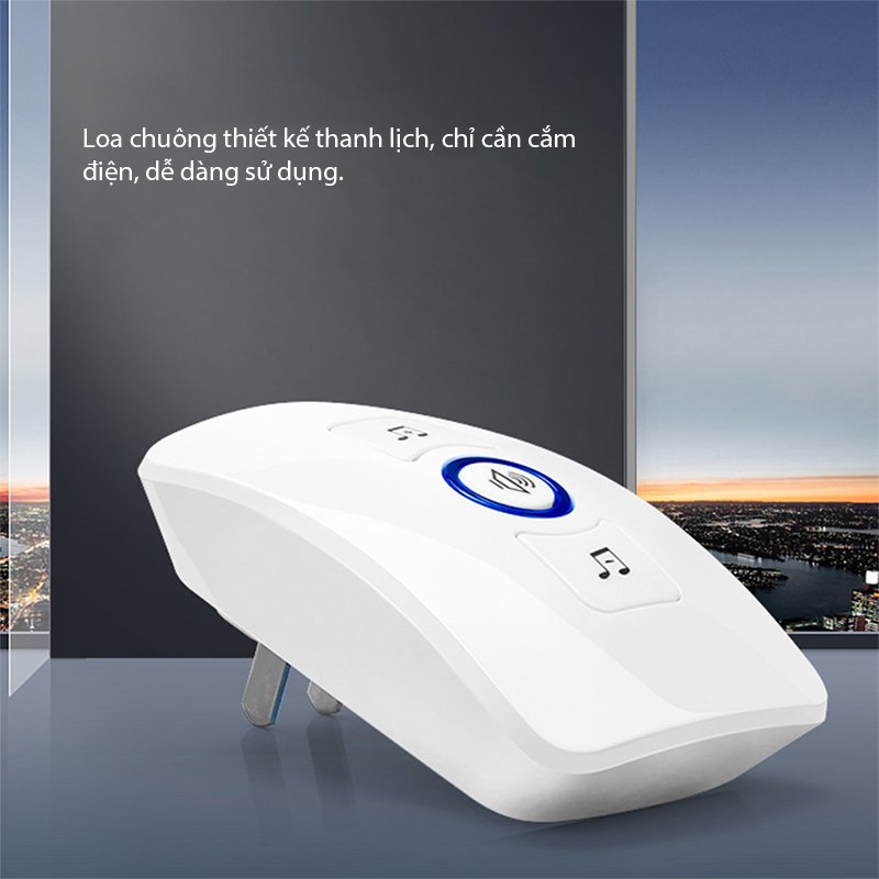 Chuông không dây nút bấm nhỏ KR-M525