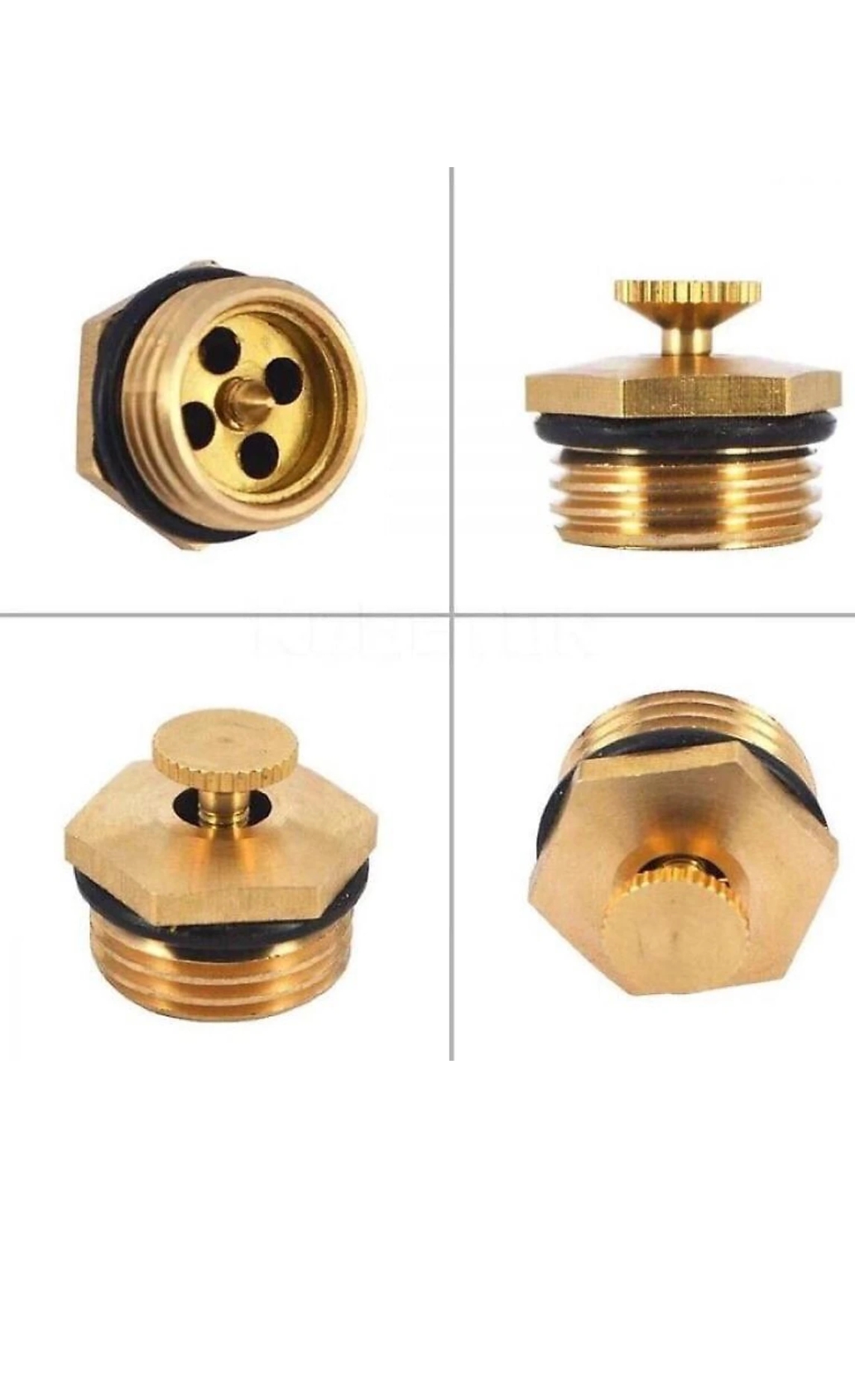 Combo 10 béc tưới cây phun mưa có điều chỉnh đầu béc đồng ren 21