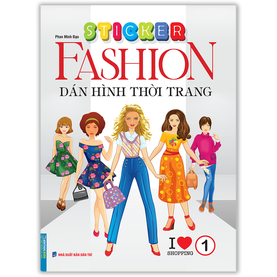 Sách STICKER FASHION - Dán Hình Thời Trang