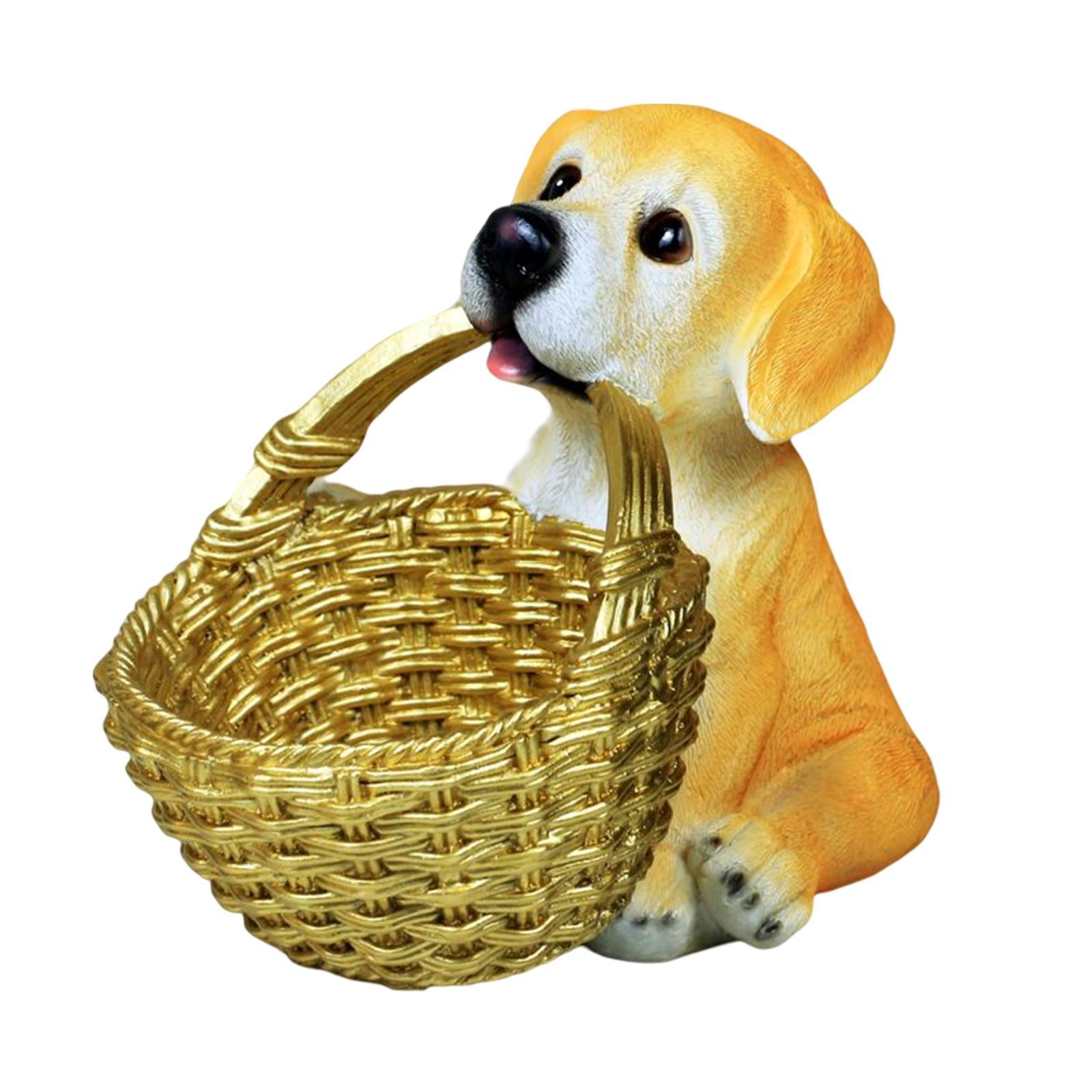 Dog Storage Ornament Decoration Crafts Entrance Key Holder