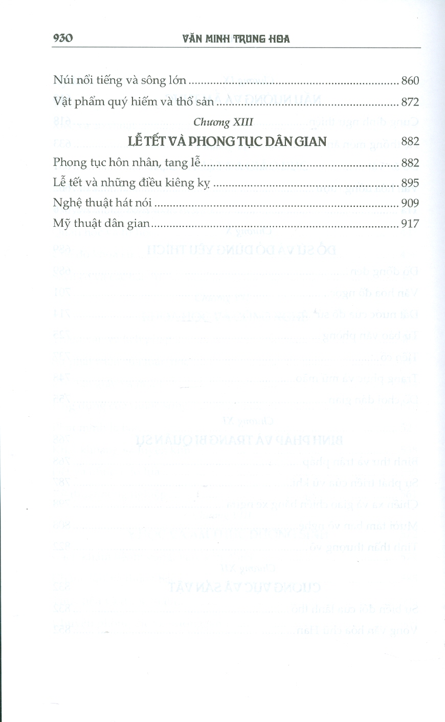 VĂN MINH TRUNG HOA (Sách Tham Khảo, Xuất Bản Lần Thứ Hai) - Bản in năm 2022