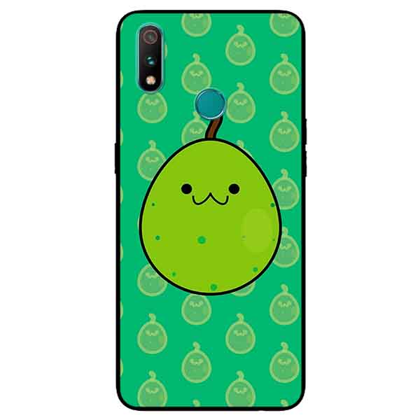 Ốp Lưng in cho Realme 3 Mẫu Bé Đậu Dễ Thương - Hàng Chính Hãng