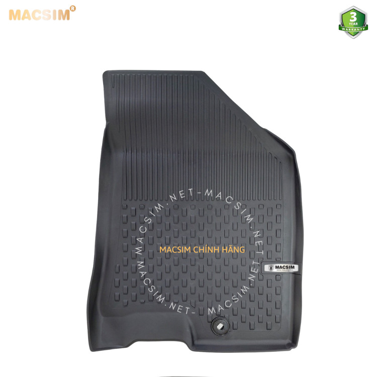 #Tucson, Thảm lót sàn ô tô nhựa TPE Silicon Hyundai Tucson 2010-2015  Black, Beige Nhãn hiệu Macsim