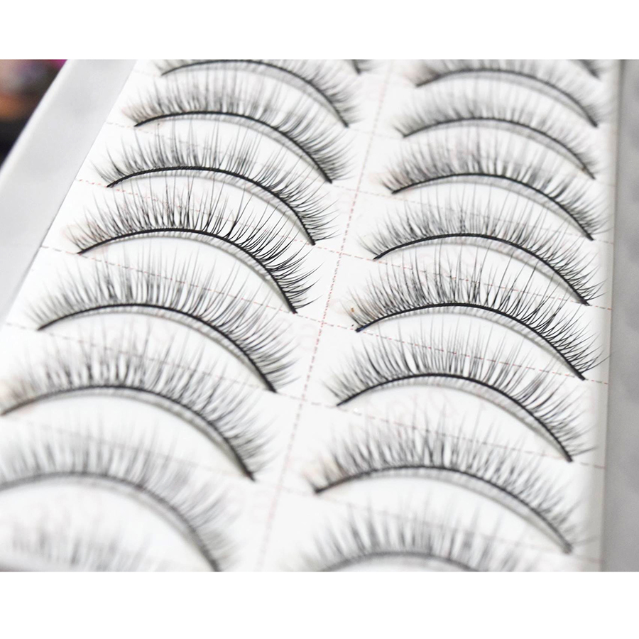 Lông mi giả Eyelashes Fashion Color 10 cặp (số 020)