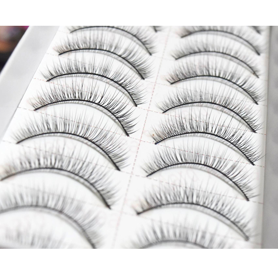 Lông mi giả Eyelashes Fashion Color 10 cặp (số 020)