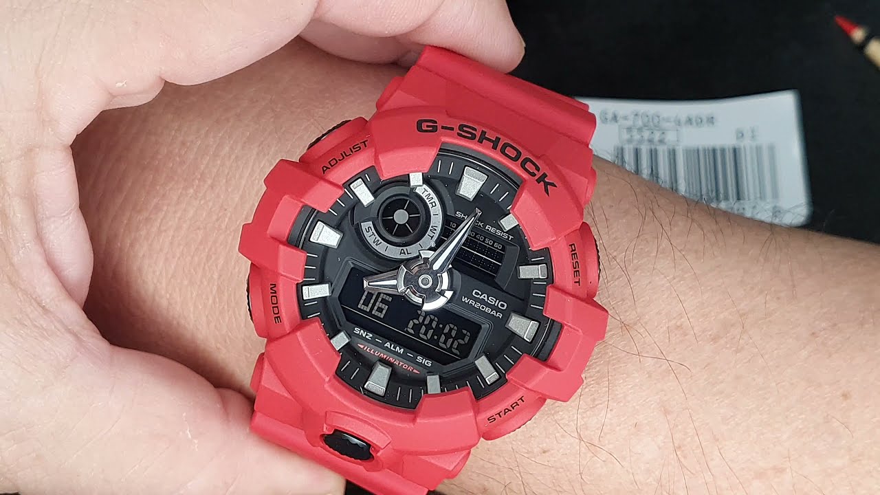 Đồng Hồ Casio Nam G-Shock GA-700-4ADR