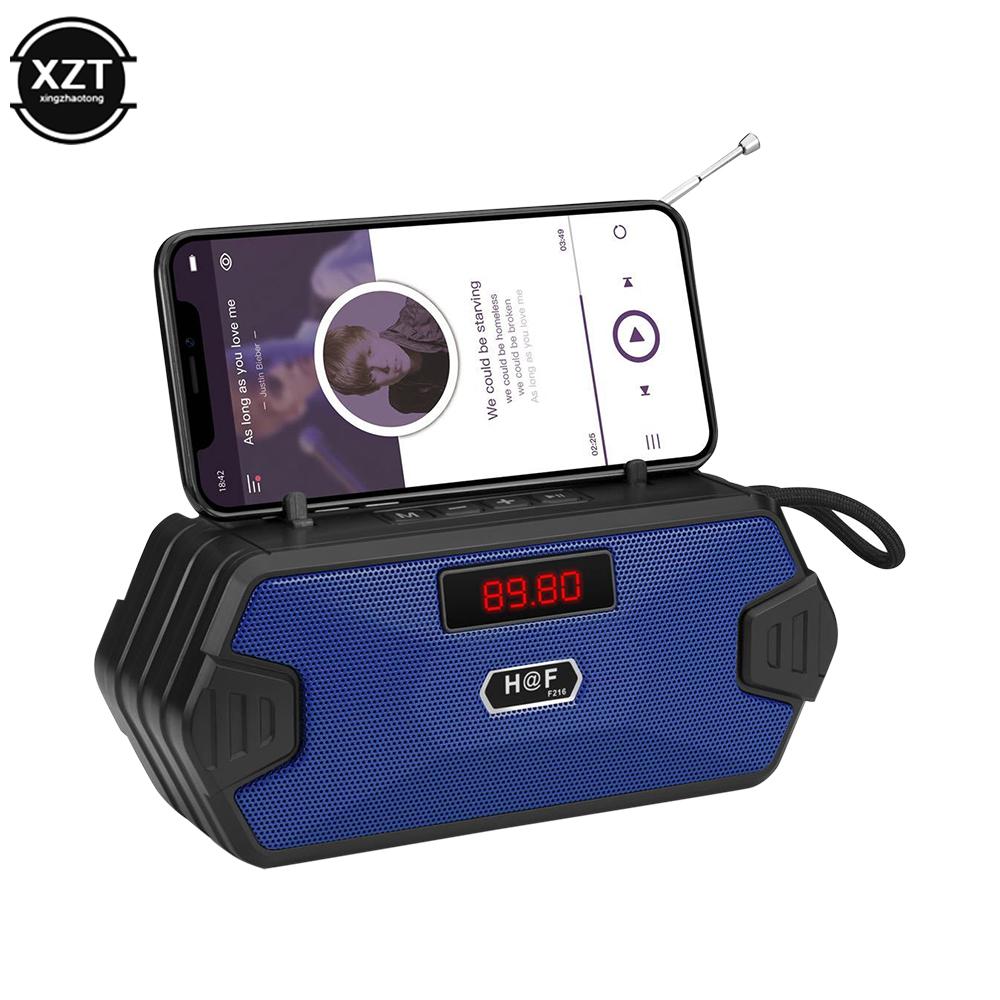 Diễn viên di động của loa di động không dây di động không dây với fm radio di động loa nhỏ loa nhỏ Color: Red