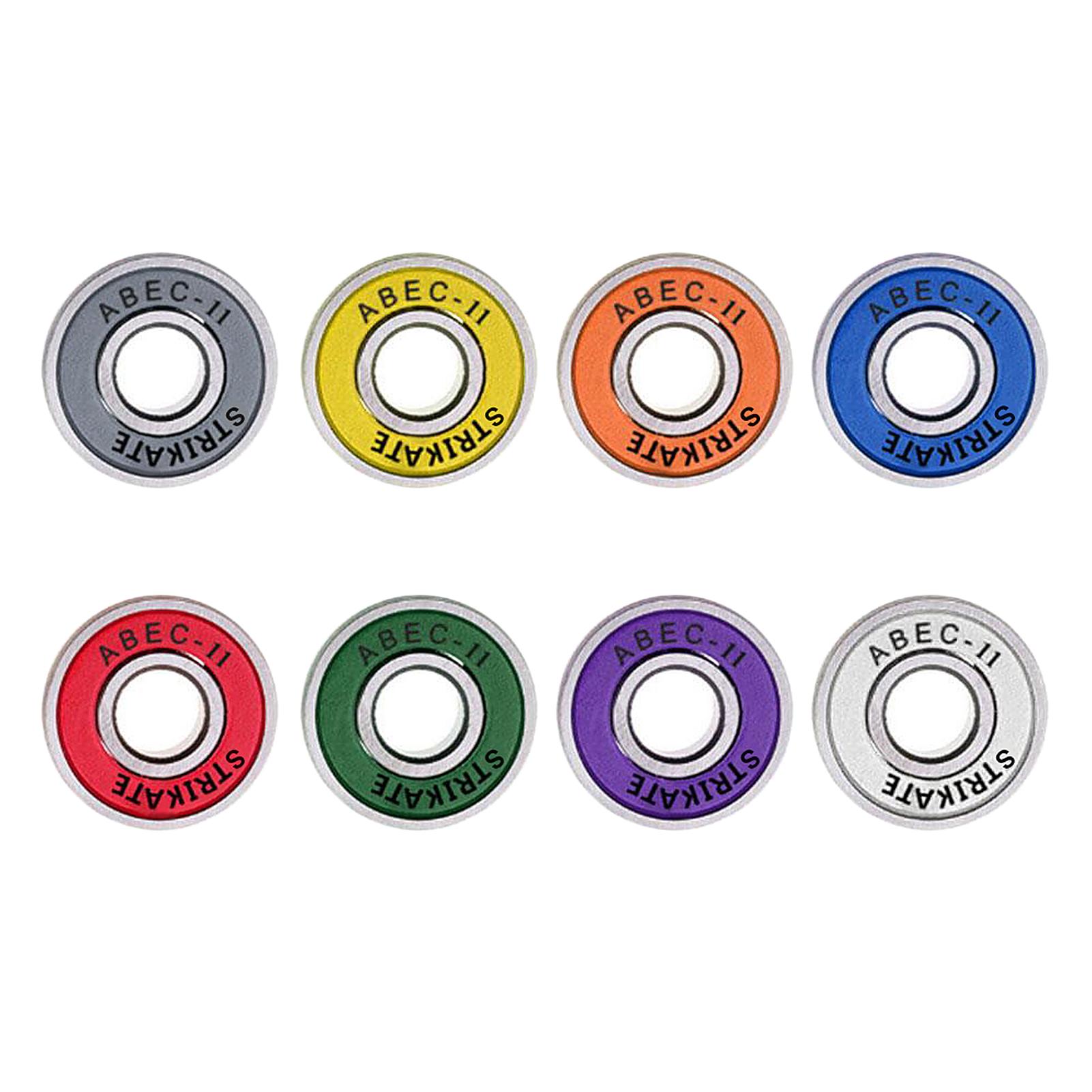 Skateboard Wheels and Bearings High Speed Low Noise Longboard Bearings Skateboard Replacement Wheels Longboard Wheel Set