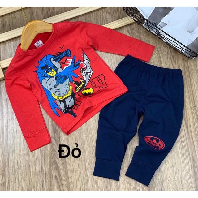 BỘ DÀI THUN COTTON BÉ TRAI SIZE 8-20 KÝ