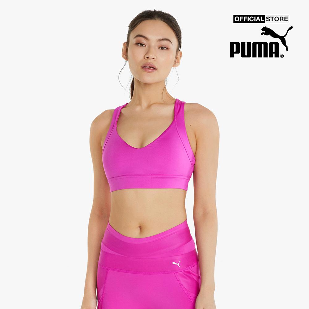 PUMA - Áo bra thể thao nữ Own It Mid Impact Training Sports 521038