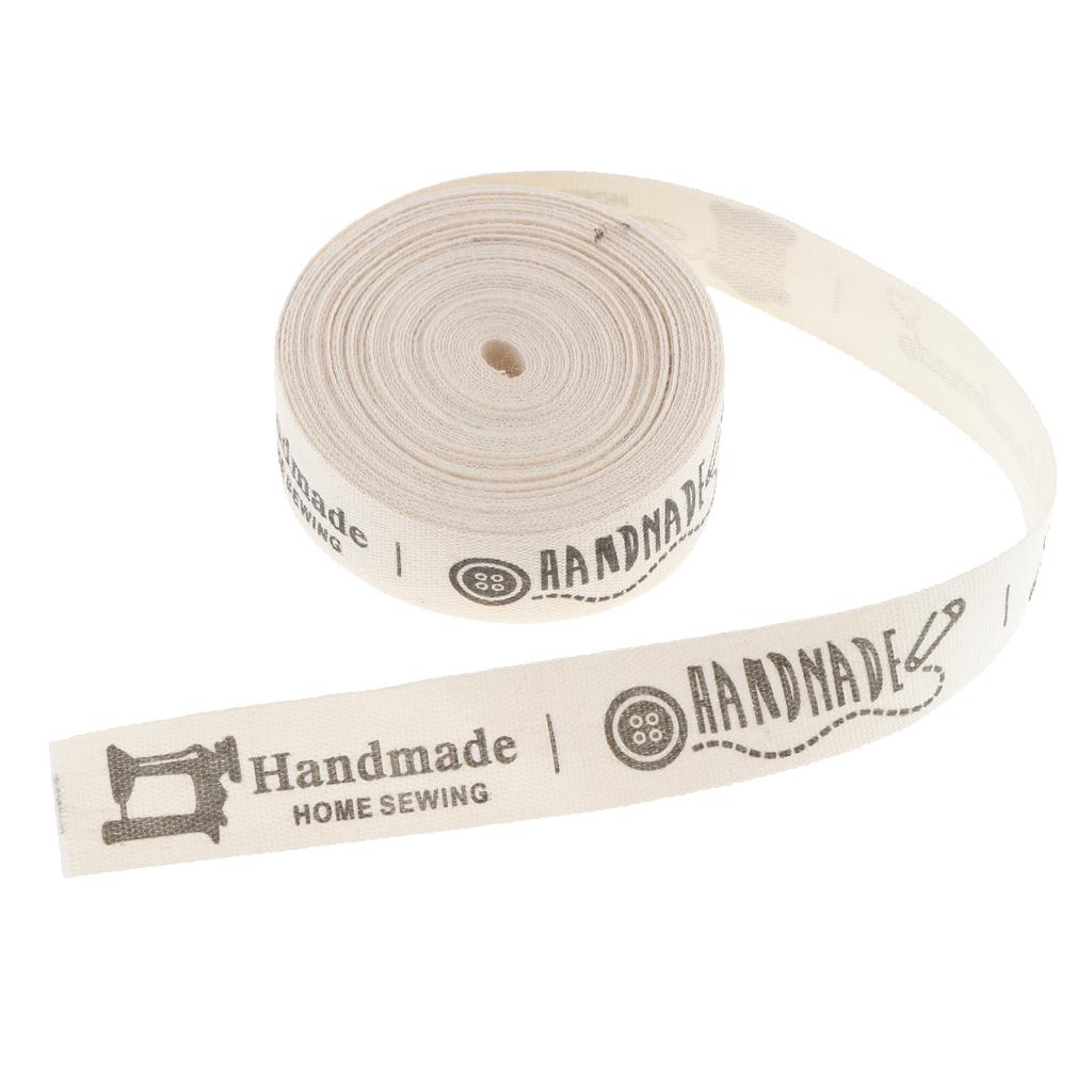 5yd x 15mm Handmade Cotton Fabric Ribbon Gift Wrapping Craft Decoration